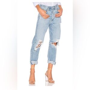 Women’s Agolde 90s Mid Rise Loose Fit Jean - Light Wash (Fall Out) - Size 26